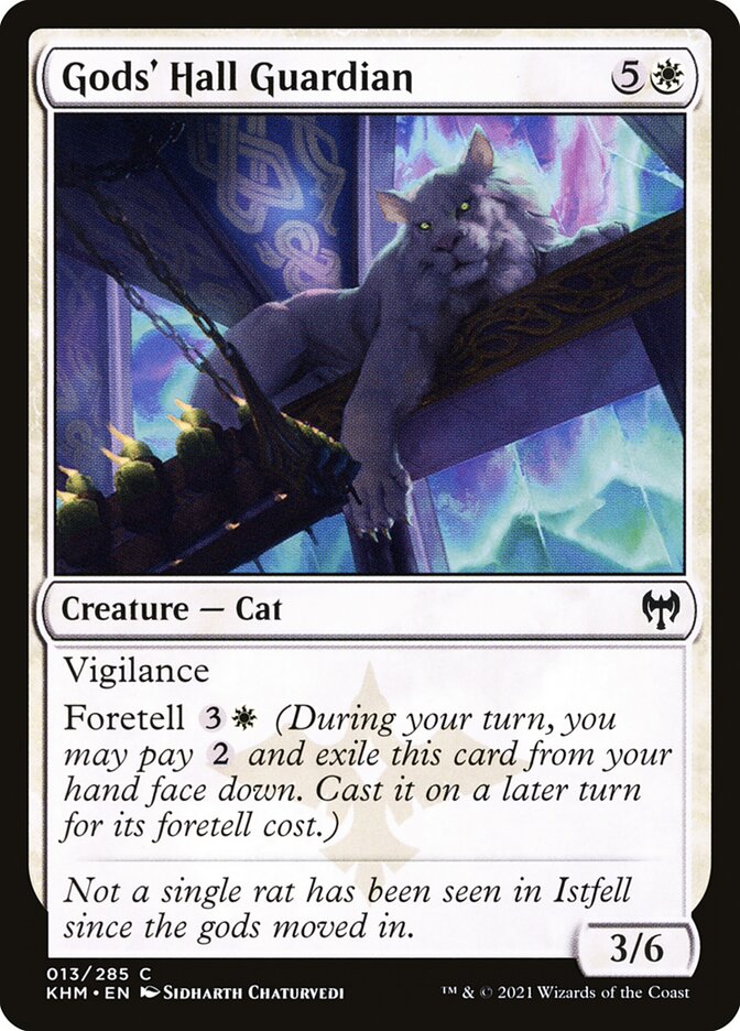 Magic the Gathering Card - Gods' Hall Guardian - MTG Circle