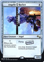 Magic the Gathering Card - Angelic Rocket - MTG Circle