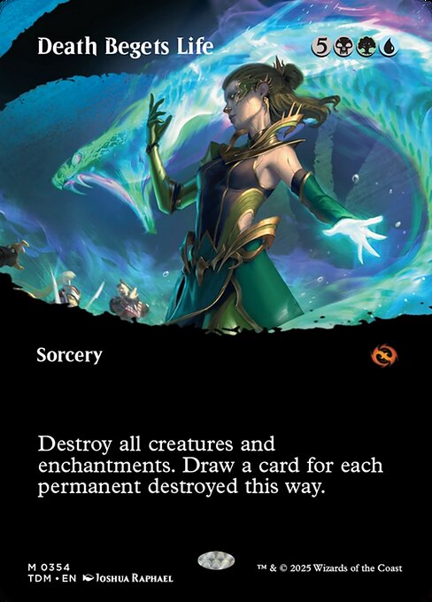 Magic the Gathering Card - Death Begets Life - MTG Circle