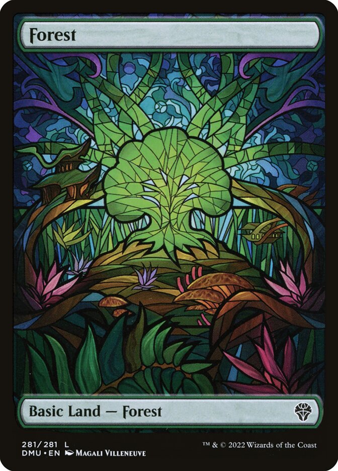 Magic the Gathering Card - Forest - MTG Circle