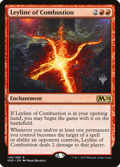 Magic the Gathering Card - Leyline of Combustion - MTG Circle