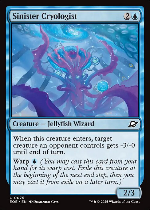 Magic the Gathering Card - Sinister Cryologist - MTG Circle