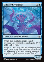Magic the Gathering Card - Sinister Cryologist - MTG Circle