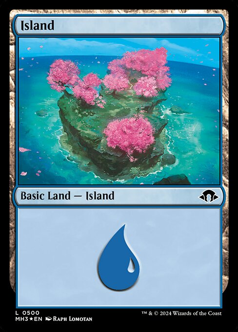 Magic the Gathering Card - Island - MTG Circle