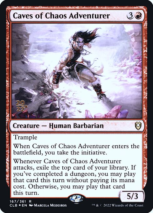 Magic the Gathering Card - Caves of Chaos Adventurer - MTG Circle