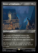 Magic the Gathering Card - Cover of Darkness - MTG Circle