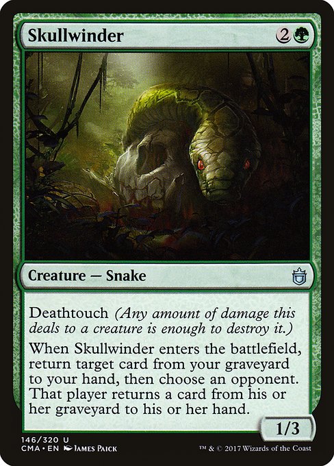 Magic the Gathering Card - Skullwinder - MTG Circle