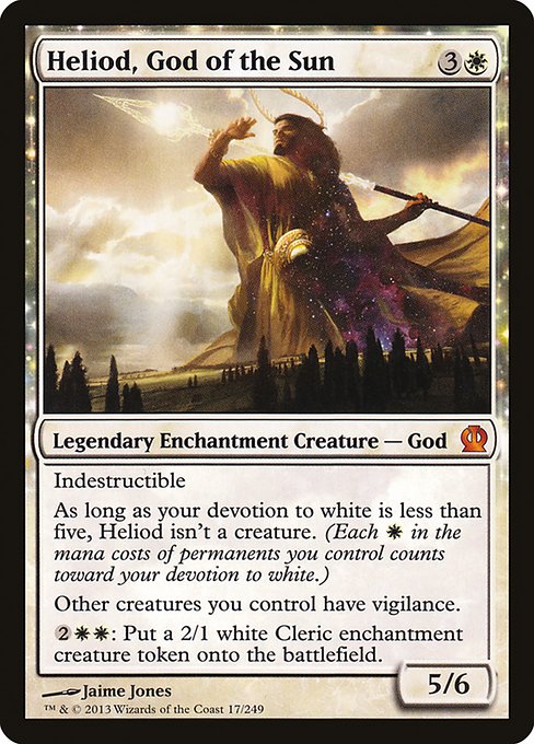 Magic the Gathering Card - Heliod, God of the Sun - MTG Circle