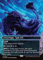 Magic the Gathering Card - Creeping Tar Pit - MTG Circle