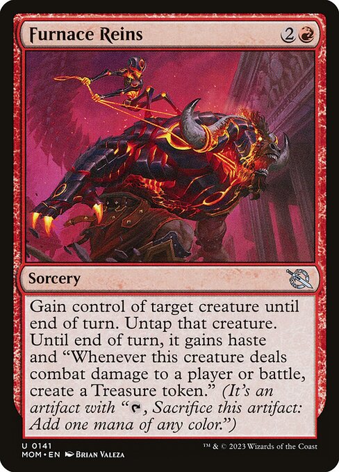 Magic the Gathering Card - Furnace Reins - MTG Circle