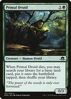 Magic the Gathering Card - Primal Druid - MTG Circle