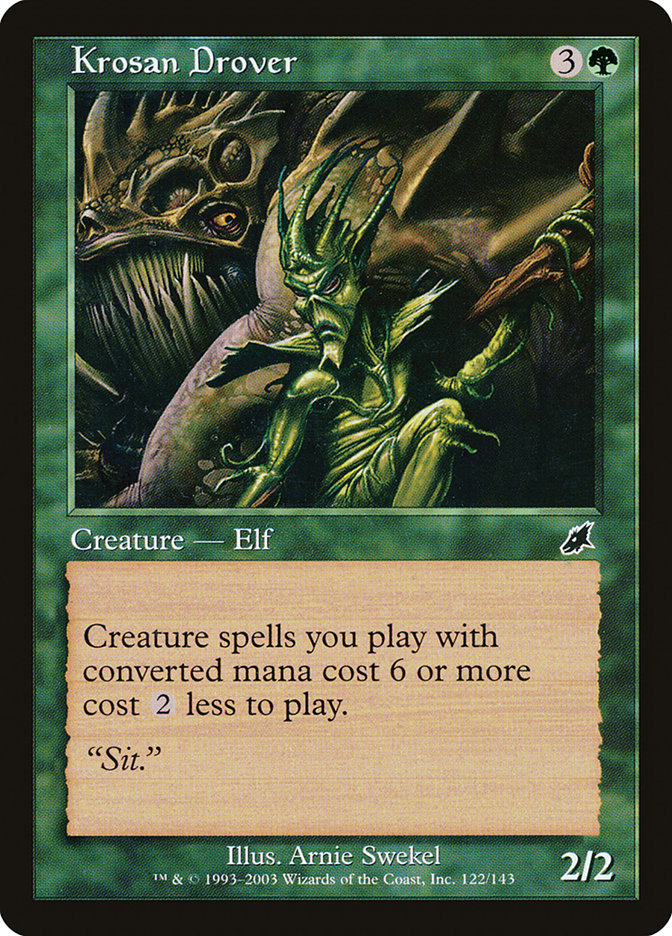 Magic the Gathering Card - Krosan Drover - MTG Circle