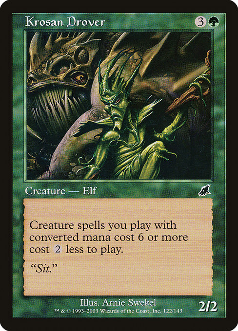 Magic the Gathering Card - Krosan Drover - MTG Circle
