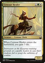 Magic the Gathering Card - Centaur Healer - MTG Circle