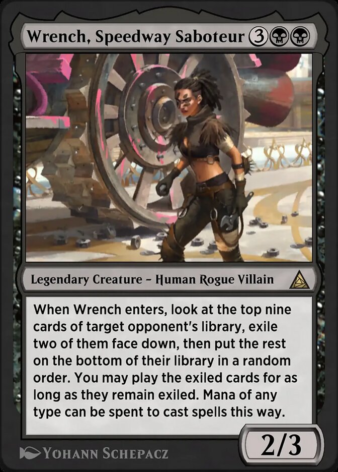 Magic the Gathering Card - Black Cat, Cunning Thief - MTG Circle