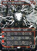 Magic the Gathering Card - Koth, Fire of Resistance - MTG Circle