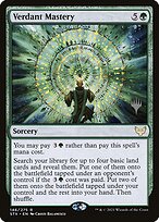 Magic the Gathering Card - Verdant Mastery - MTG Circle