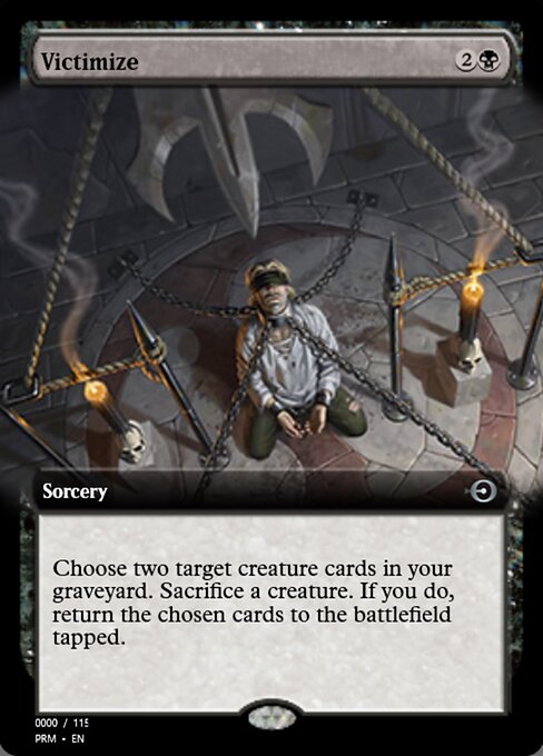 Magic the Gathering Card - Victimize - MTG Circle
