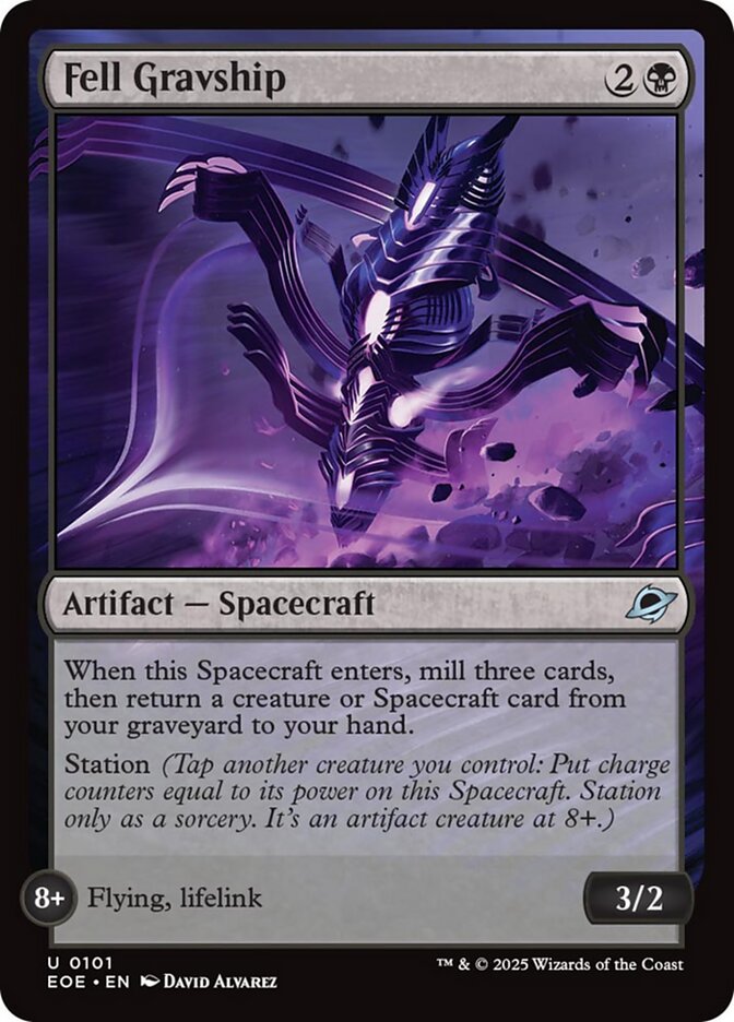 Magic the Gathering Card - Fell Gravship - MTG Circle