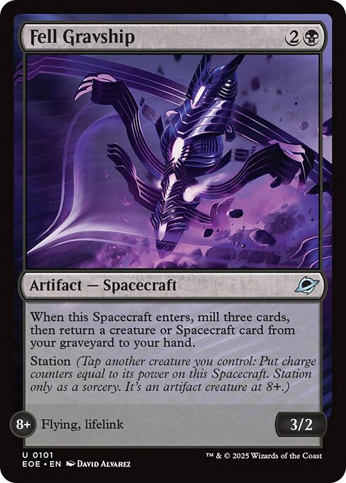Magic the Gathering Card - Fell Gravship - MTG Circle
