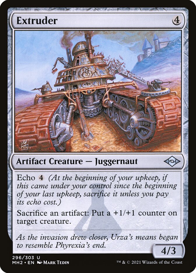 Magic the Gathering Card - Extruder - MTG Circle