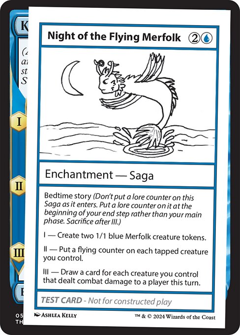 Magic the Gathering Card - Night of the Flying Merfolk - MTG Circle