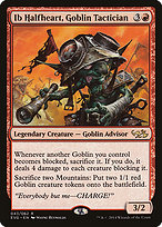 Magic the Gathering Card - Ib Halfheart, Goblin Tactician - MTG Circle