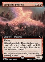 Magic the Gathering Card - Lamplight Phoenix - MTG Circle