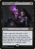 Magic the Gathering Card - Liliana's Spoils - MTG Circle
