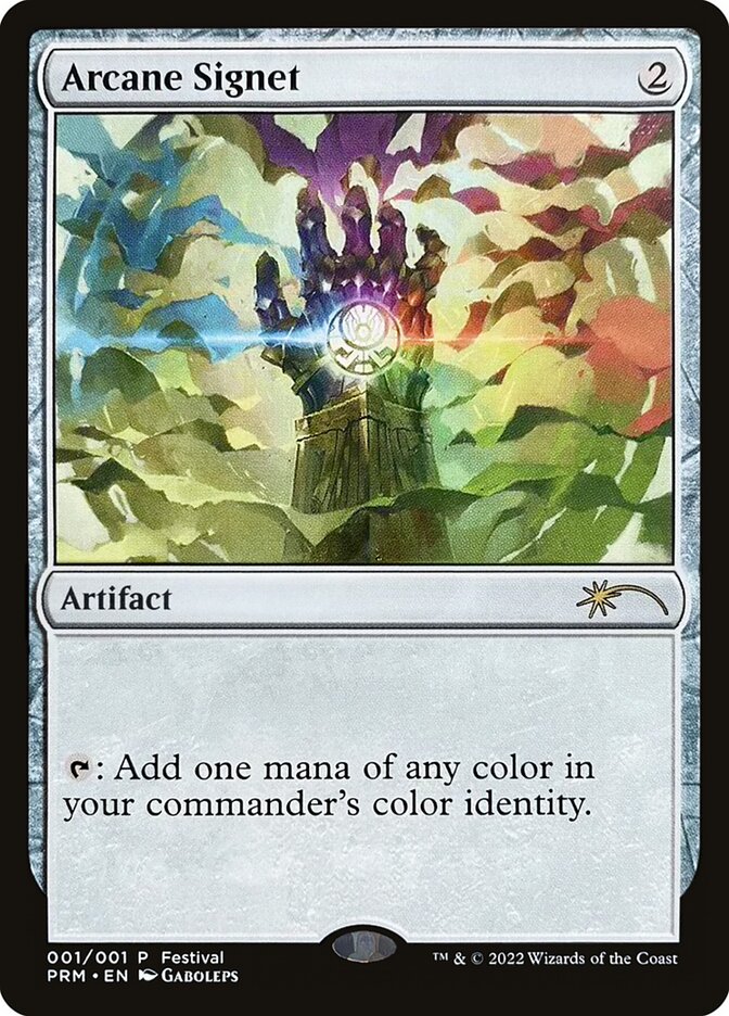 Magic the Gathering Card - Arcane Signet - MTG Circle