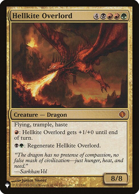 Magic the Gathering Card - Hellkite Overlord - MTG Circle