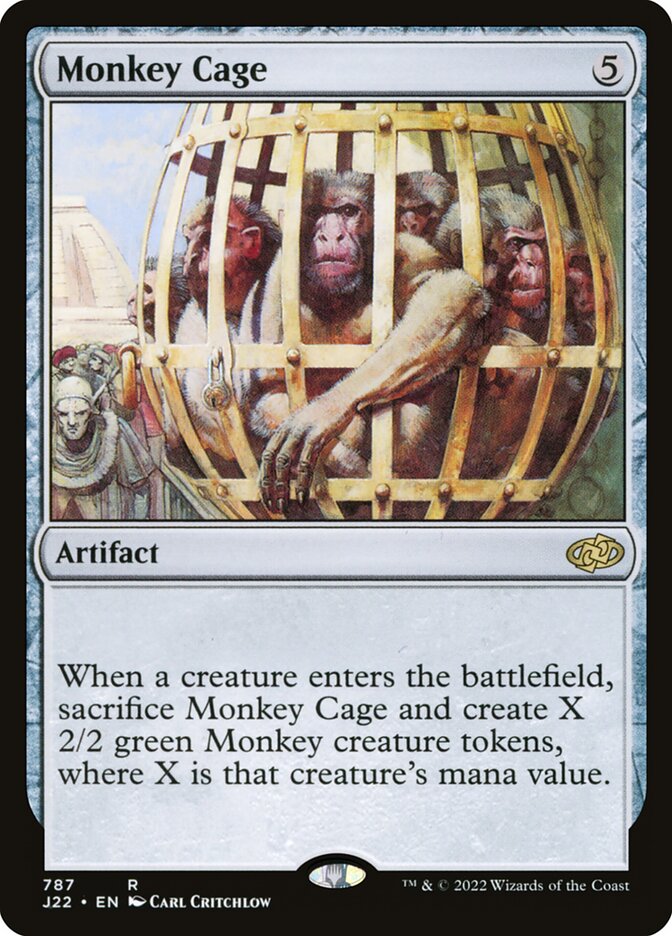 Magic the Gathering Card - Monkey Cage - MTG Circle