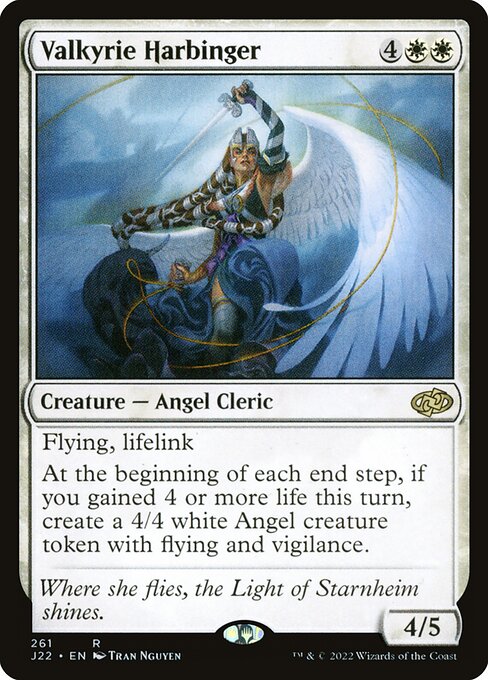 Magic the Gathering Card - Valkyrie Harbinger - MTG Circle