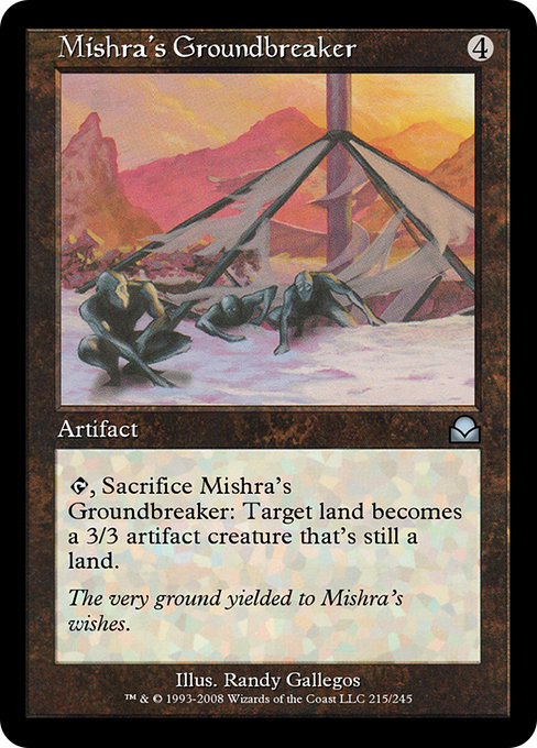 Magic the Gathering Card - Mishra's Groundbreaker - MTG Circle