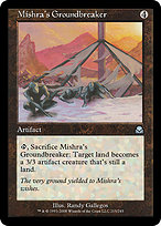 Magic the Gathering Card - Mishra's Groundbreaker - MTG Circle