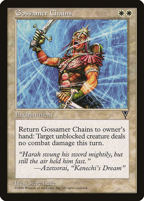 Magic the Gathering Card - Gossamer Chains - MTG Circle