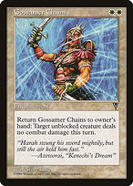 Magic the Gathering Card - Gossamer Chains - MTG Circle