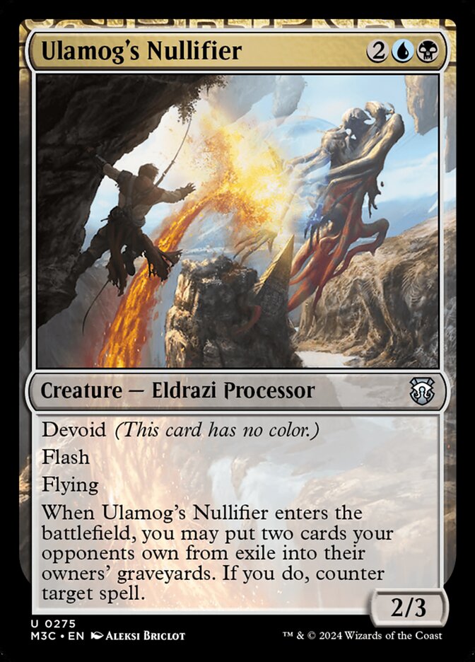 Magic the Gathering Card - Ulamog's Nullifier - MTG Circle