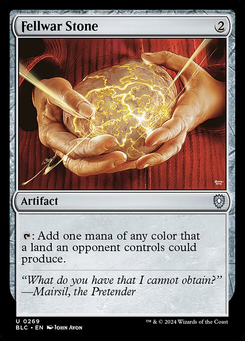 Magic the Gathering Card - Fellwar Stone - MTG Circle