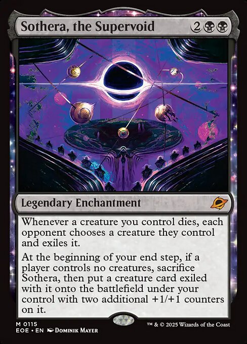 Magic the Gathering Card - Sothera, the Supervoid - MTG Circle