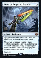 Magic the Gathering Card - Sword of Forge and Frontier - MTG Circle