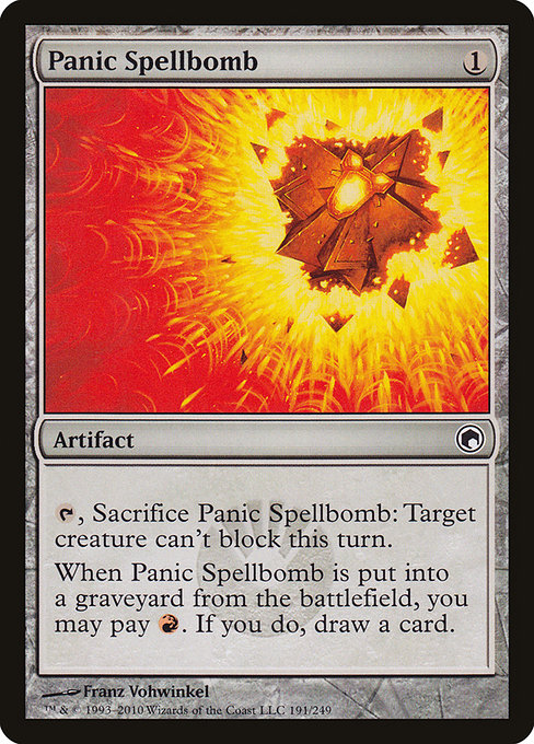 Magic the Gathering Card - Panic Spellbomb - MTG Circle