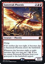 Magic the Gathering Card - Sunstreak Phoenix - MTG Circle