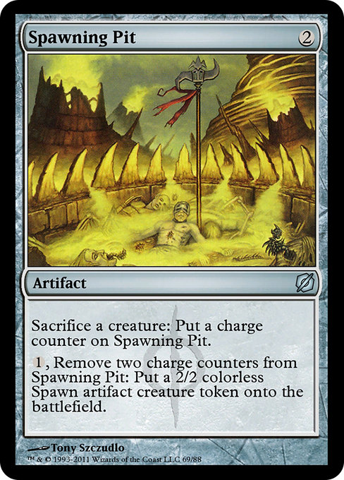 Magic the Gathering Card - Spawning Pit - MTG Circle