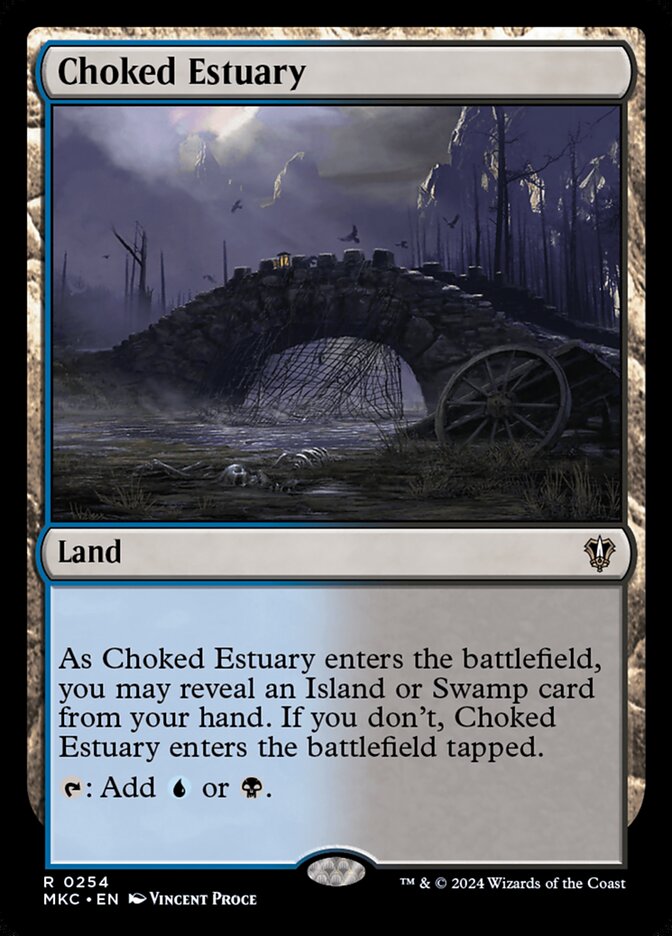 Magic the Gathering Card - Choked Estuary - MTG Circle