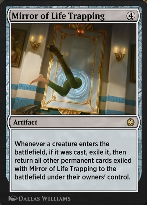 Magic the Gathering Card - Mirror of Life Trapping - MTG Circle