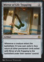 Magic the Gathering Card - Mirror of Life Trapping - MTG Circle