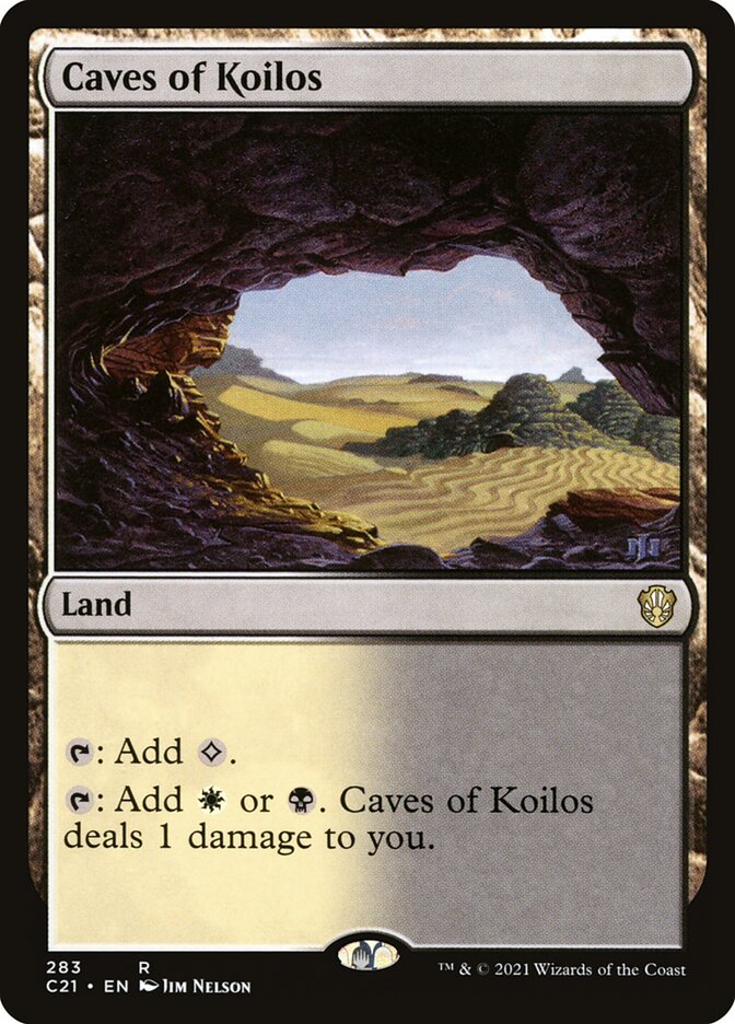 Magic the Gathering Card - Caves of Koilos - MTG Circle