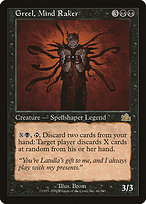 Magic the Gathering Card - Greel, Mind Raker - MTG Circle