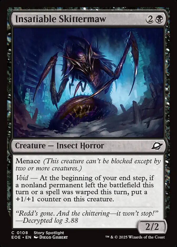 Magic the Gathering Card - Insatiable Skittermaw - MTG Circle